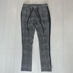 RTEG チェック柄 スリムフィットパンツ アダムスジャグラー