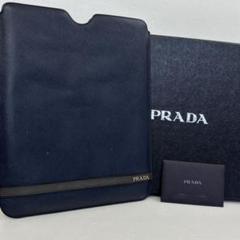 希少 PRADA プラダ iPad ケース サフィアーノ レザー タブレット