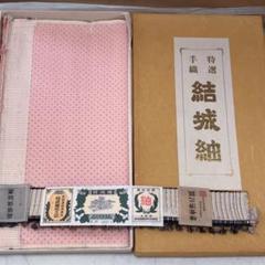 半額以下❣[新品、未使用] 正絹 本場結城紬 反物 - メルカリ