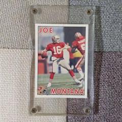 nfl 49ers QB JOE MONTANA トレーディングカード!!