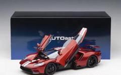 本日限定値下げ　オートアート社製　1／１８　フォード GT ミニカー AUTOart 1/18 フォード GT 2017 （イエロー／ブラック