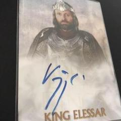 LOTR アラゴルン(キングver.) ヴィゴ・モーテンセン 直筆サインカード