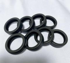 【訳あり8個】車輪スーツケースタイヤカバーホイールカバー キャリーバッグ黒色