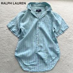 新品未使用 Polo Ralph Lauren リネン半袖シャツ Lサイズ