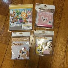 ディズニーシー　ダッフィー　シェリーメイ　クッキーアン　タオルハンカチ