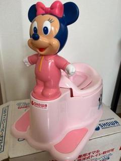 昭和レトロ　ミニーマウス トイレトレーニング便器　おまる　ディズニー