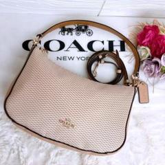 【新品未使用】コーチ　2way ウエストポーチ　ショルダーバッグ 新品未使用】COACH コーチ ショルダーバッグ 2way ブラック