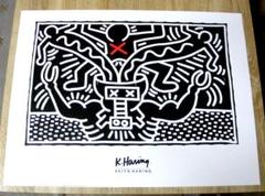 新品未使用 キースヘリング Keith Haring 木製ヨーヨー 3点 ワコマリアがキース・ヘリングと初コラボ、作品をジャカード織り