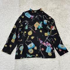 LEONARD SPORT トップス トレーナー コットン ジュエリー柄 L