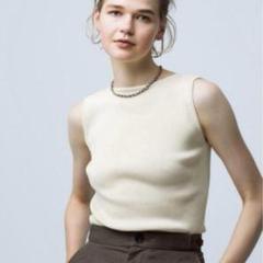 オーラリー Auralee RonHerman ギザボートネック ノースリーブ 2025年最新】ギザボートネック ノースリーブの人気アイテム