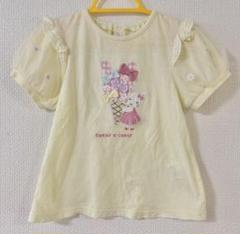 美品 クーラクール アイスTシャツ 黄色 100