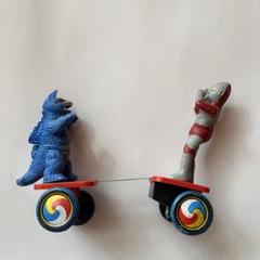 怪獣大決斗 帰ってきたウルトラマン 怪獣 ブルマァク ソフビ ブリキ 希少当時物