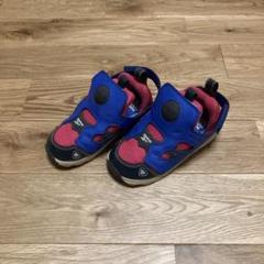 Reebok キッズシューズ 青/ピンク