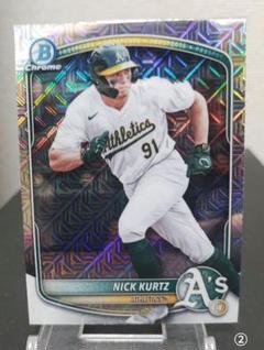2025 Bowman Chrome mega ニック・カーツ