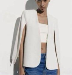 ZARA ザラ ZW COLLECTION ケープ ジャケット S - メルカリ
