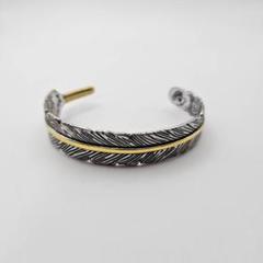 羽根デザイン シルバーバングル カレンシルバー バングル ユニセックス KAREN SILVER BANGLE