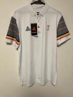 PEAK TEAM BELGIUM ポロシャツ L ホワイト