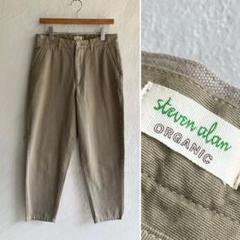 steven alan オーガニックコットン SUPER BAGGY パンツ - メルカリ