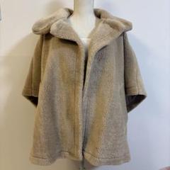 【新品未使用】 COCODEAL ケープコート ベージュ JUNOAH（ジュノア）の「2wayケープコート（その他アウター