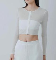匿名配送　新品未使用タグ付き　yo biotop初期モヘヤカーディガン　グレー BIOTOP(ビオトープ) / 【yo BIOTOP】Cashmere hock cardigan
