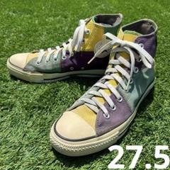 未使用品【CONVERSE】 秋冬パッチワーク♡ハイカットスニーカー *23cm ALL STAR Ⓡ DENIMPATCHWORK HI / オールスター Ⓡ デニムパッチ