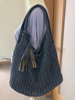 サマーニット編みのバッグ
