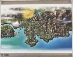 ジョウト地方　ポスター 海外ポケモンセンター限定】ポケモン ジョウト地方 マップ