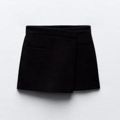 ZARA スコート　ブラックのサムネイル