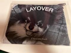 公式♡ヨンタン♡LAYOVER♡ポーチ♡新品未使用 BTS V テテLAYOVER ヨンタンポーチ Reversible pouch - アイドル