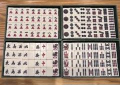 Amazon | 高級麻雀牌セット 背竹牌 昭和 マージャンパイ 説明書