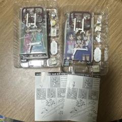 あおつき3-B、3-A ハイスクール・フリートの1:1250スケールモデル