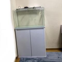 コトブキ　６０センチ水槽　メルカリ市のため限定価格 コトブキ工芸60センチ水槽台スチール製30センチ水槽 他オマケ