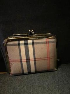 極美品 BURBERRY がま口 コインケース 6283 極美品 BURBERRY がま口 コインケース 6283