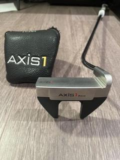 AXiS1 パター　ジャスティンローズ　ブラック　地クラブ ヘッドカバー付き AXiS1 パター ジャスティンローズ限定モデル ブラック仕様