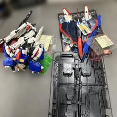 ガンプラ 完成品 ジャンク ４機セット ジャンク 組立済 ガンプラ MG ZガンダムVer.Ka等 4体セット 欠品