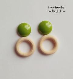 グリーンウッドピアス イヤリング