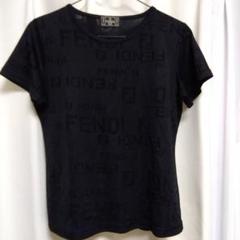 FENDI フェンディ Tシャツ　チェッカー　総柄　レディース　半袖　イタリア FENDI フェンディ Tシャツチェッカー総柄レディース半袖イタリア