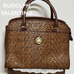 Rudoiph　valentino　カゴバッグ 美品 Rudoiph valentino ルドルフ ヴァレンチノ カゴバッグ 金