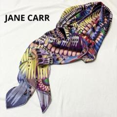 JANE CARR シルク混スカーフ マルチカラー JANE CARR シルク混スカーフ マルチカラー