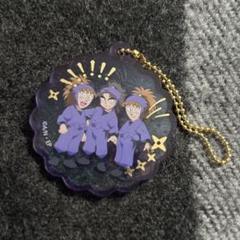 忍たま乱太郎　アクリルキーチェーン　花火ver不破雷蔵　鉢屋三郎　竹谷八左ヱ門