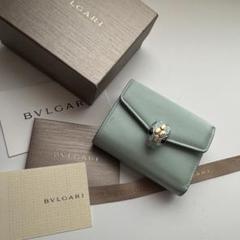 【極上美品】 914 BVLGARI ブルガリ セルペンティ 3つ折り 財布