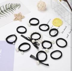 ヘアゴム 11本セット 髪留め パール ヘアアクセサリー おしゃれ ヘアアレンジ