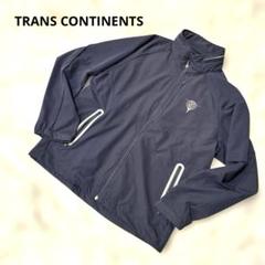 TRANS CONTINENTS☆ゴルフウェア　ジャケット　ネイビー　フルジップ