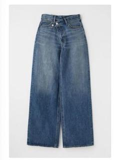 2025年最新】moussy cross waist wide straightの人気アイテム