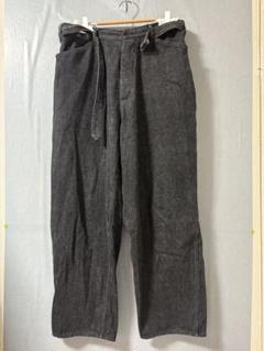 ⭐︎希少ブラックエクリュビッグサイズ4⭐︎ COMOLI ベルテッド