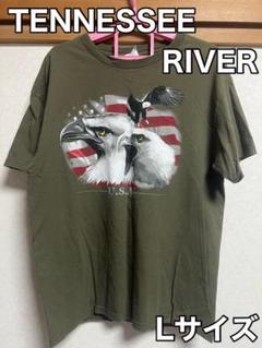 Tシャツ Lサイズ アメリカ国旗 ワシ - メルカリ