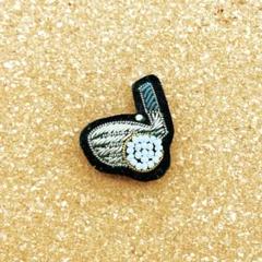 WGD×H.P.FRANCE インド製 ゴルフPINS ピンズ ザリ刺繍