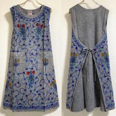 ♛お値下げ♛ COMME des GARCONS薔薇テープ刺繍ワンピース 薔薇刺繍＆チュールレースワンピース - D.W. Bambino