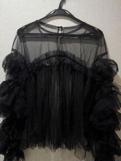 Miharu:)様 ANDRESD/tulle topsチャコール Miharu:)様 ANDRESD/tulle topsチャコール