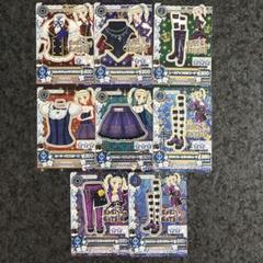 アイカツ！ ロリゴシック 藤堂ユリカ まとめ売り ブロックチェックコーデ